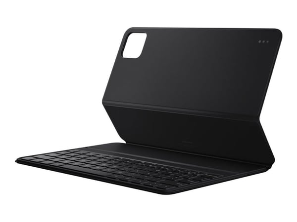 Xiaomi - Tastatur og folioveske (verneeske) - trådløs - QWERTY - amerikansk engelsk - svart tastatur, svart boks - for Xiaomi Pad 7, Pad 7 Pro