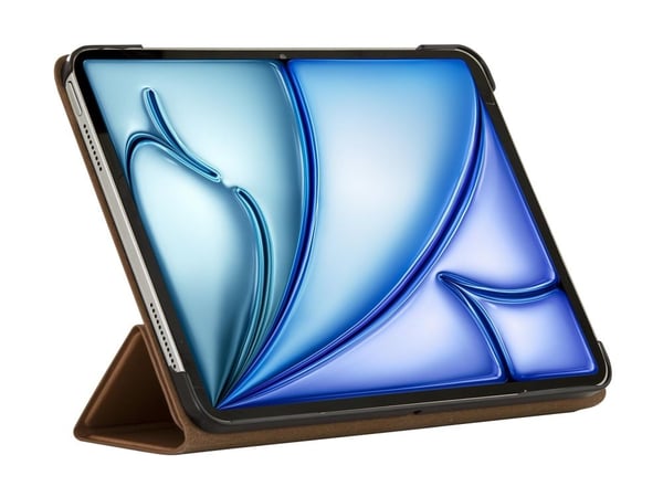 dbramante1928 Risskov - Lommebok for nettbrett - helnarvet lær - gyllenbrun - 10.9" - 11" - for Apple 10.9-inch iPad Air (4. generasjon, 5. generas...