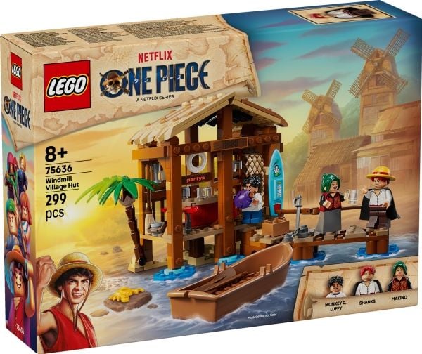 LEGO ONE PIECE 75636 Hytte i Vindmøllebyen