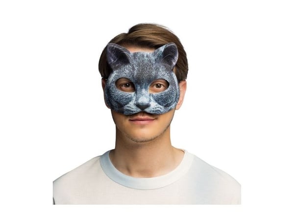 Katt halvmask