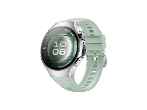 Huawei Watch 5 - 42 mm - 316L rostfritt stål - smart klocka med rem - komposit - grön - handledsstorlek: 120-190 mm - display 1.38" - Bluetooth, Wi...