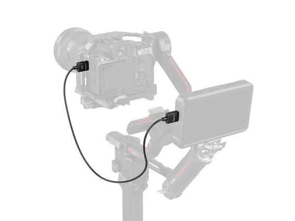 SmallRig 5086, 1 m, HDMI Type A (Standard), HDMI Type A (Standard), Svart