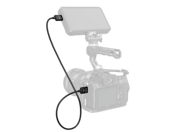 SmallRig 5086, 1 m, HDMI Type A (Standard), HDMI Type A (Standard), Svart