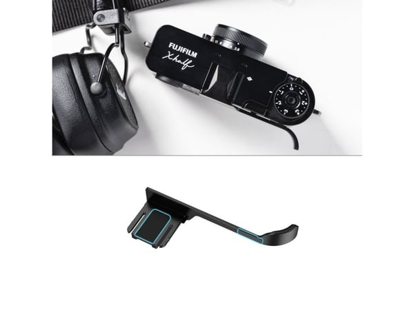 SmallRig 5222, tommelgrep for digitalkamera, Fujifilm, X half, svart, aluminium, silikon, 68,2 mm