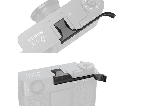 SmallRig 5222, tommelgrep for digitalkamera, Fujifilm, X half, svart, aluminium, silikon, 68,2 mm