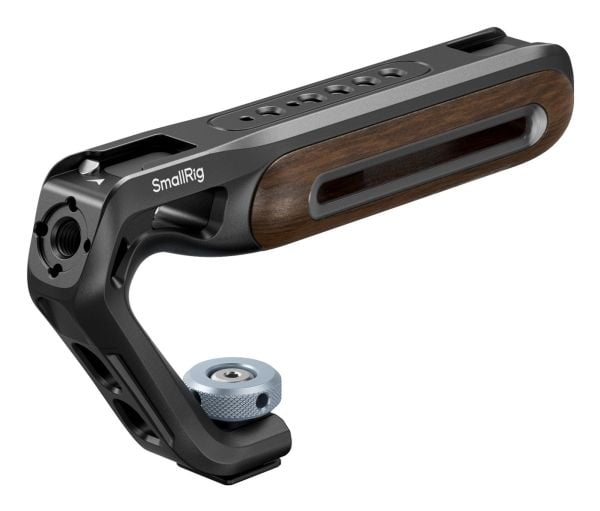 SmallRig 5250, Digitalkamera, håndgrep, Sort, Brun, Aluminium, Tre, 165,1 mm, 32 mm, 84 mm