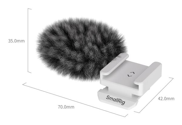 SmallRig 5434, Canon, EOS R50 V, Grå, Hvit, Nylon, Ull, 6 g, 70 mm