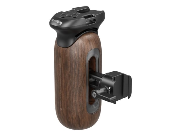 SmallRig 5239, Kamerahåndtak, Sort, Brun, Aluminium, Tre, 15 kg, 1/4", 79,8 mm