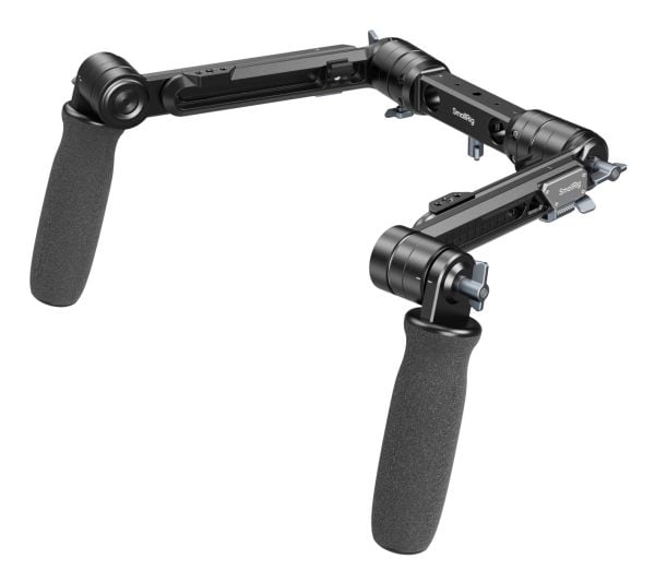 SmallRig 5205, Aluminium, Etylen-vinylacetat (EVA)-skum, Rustfritt stål, Svart, 1/4"-20, 378 mm, 191 mm, 64 mm