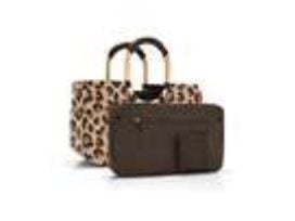 Reisenthel Loopshopper L, Varukorg, Svart, Brun, Polyester, Monokromatiskt, 15 l, 460 mm