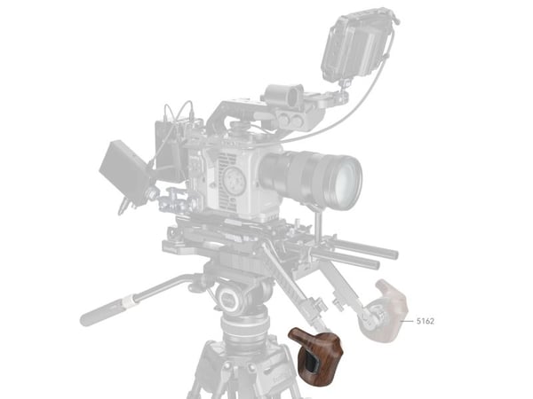 SmallRig 5193, Håndgrep for digitalkamera, Universal, Aluminium, Tre, Aluminium, Tre, 84,5 mm, 86,8 mm