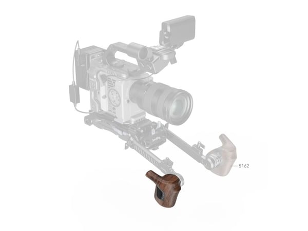 SmallRig 5193, Håndgrep for digitalkamera, Universal, Aluminium, Tre, Aluminium, Tre, 84,5 mm, 86,8 mm