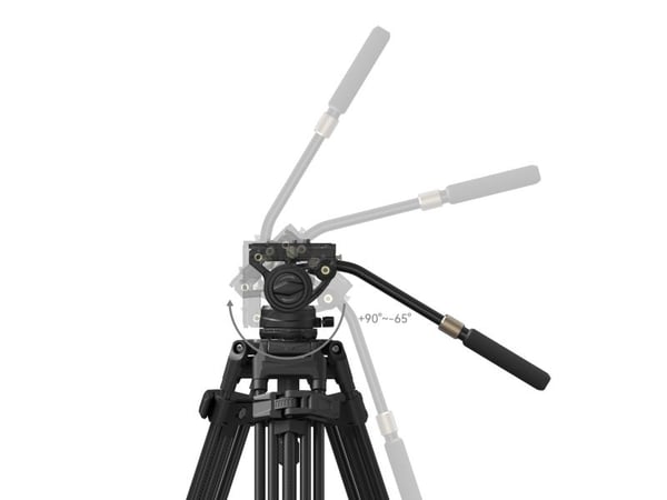 SmallRig 5111, 3 jalkoja, musta, 3,77 kg