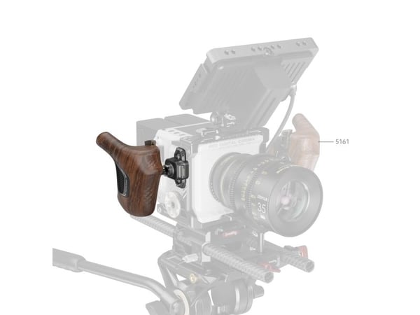 SmallRig 5192, Håndgrep for digitalkamera, Universal, Aluminium, Tre, Aluminium, Tre, 96 mm, 86,8 mm