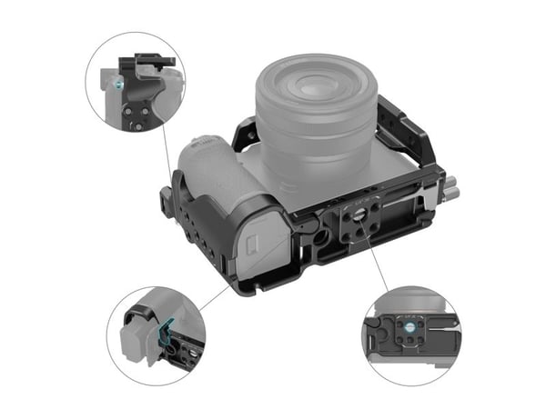 SmallRig 4422, 125 mm, 160 mm, 72 mm, 233 g, 161 mm, 123 mm