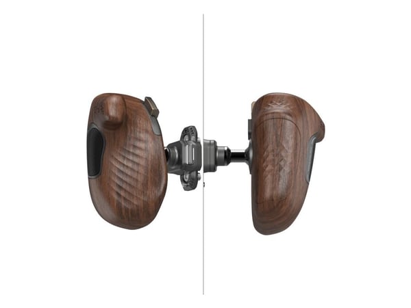 SmallRig 5161, Håndgrep for digitalkamera, Universal, Aluminium, Tre, Aluminium, Tre, 96 mm, 86,8 mm