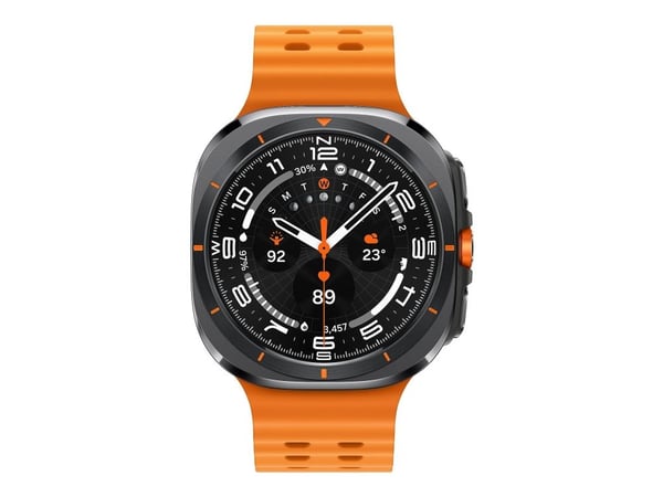 Samsung® | Galaxy Watch Ultra (2025) - Titanium Gray (oransje stropp)