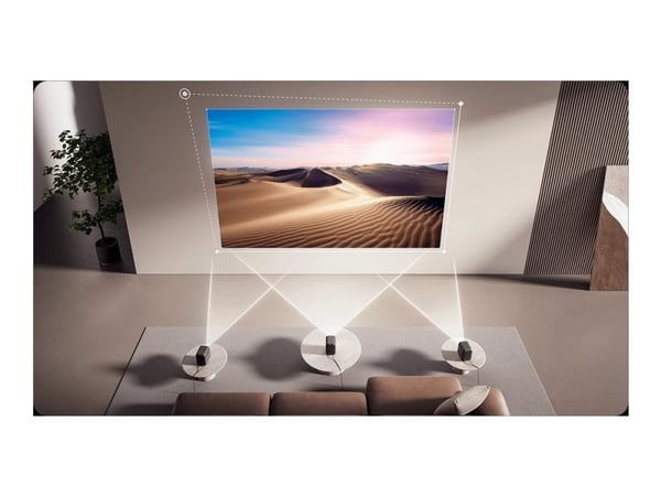 Xiaomi Smart Projector L1 - LCD-projektor - portabel - 200 lumen - Full HD (1920 x 1080) - 1080p - 802.11ac wireless / Bluetooth 5.0