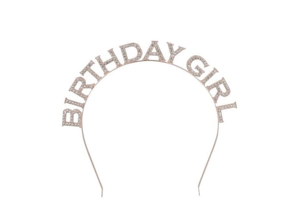 Birthday girl hårbøjle