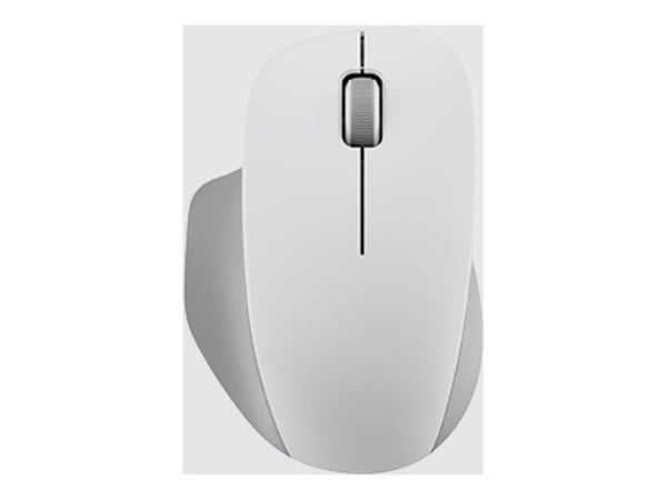 Xiaomi - Comfort Edition - mus - ergonomisk - 3 knappar - trådlös - 2.4 GHz - trådlös USB-mottagare - vit