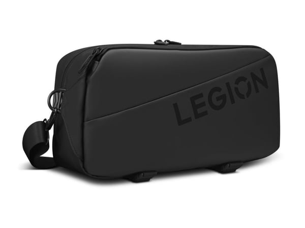 Lenovo Legion - Slingbag til spilkonsol - polyuretan (PU) - sort - for Legion Go 8APU1 83E1; Legion Go S 8ARP1 83L3, 83N6