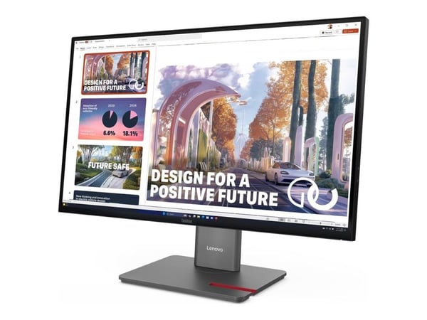 Lenovo ThinkVision P27QD-40, 68,6 cm (27"), 2560 x 1440 pikseliä, Quad HD, LED, 6 ms, musta