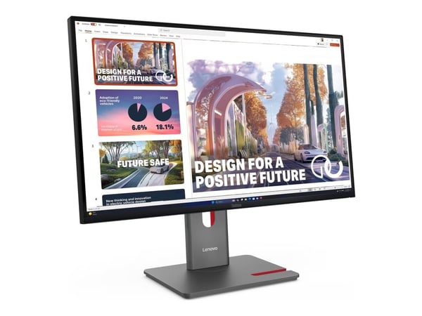 Lenovo ThinkVision P27QD-40, 68,6 cm (27"), 2560 x 1440 pikseliä, Quad HD, LED, 6 ms, musta