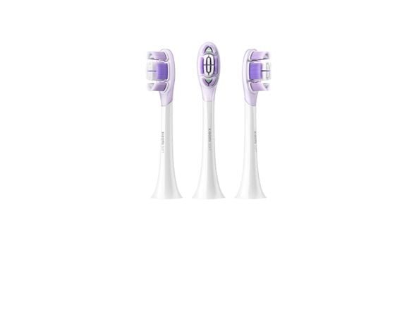 Xiaomi MBS309, 3 stykker, Hvit, Lilla, Soft (myk), Gummi, 4,4 g