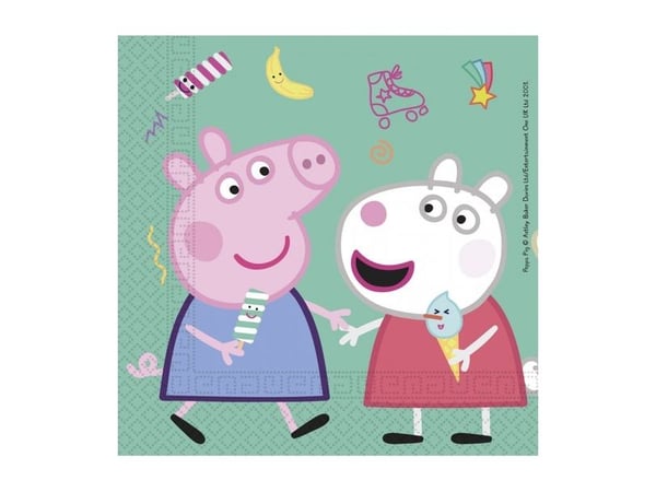 Servetter 33x33 Peppa Pig /20 91034