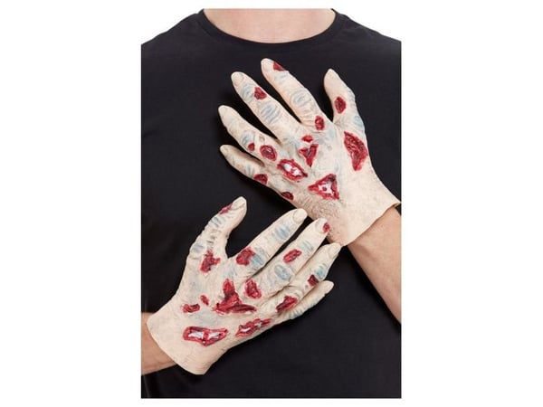 Zombie latex hænder