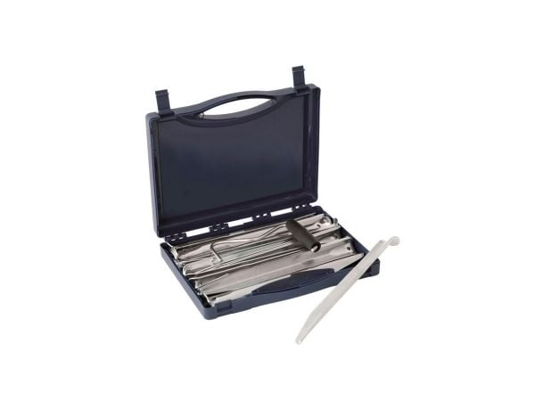 Outwell Super U-Peg Box, knagg, stål, stål, 240 mm, 255 mm, 45 mm