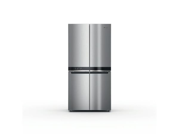 Whirlpool WQ9 U3L EF, Frittstående, Amerikansk dør, Rustfritt stål, 4 dører, Berøringskontroll, På dør