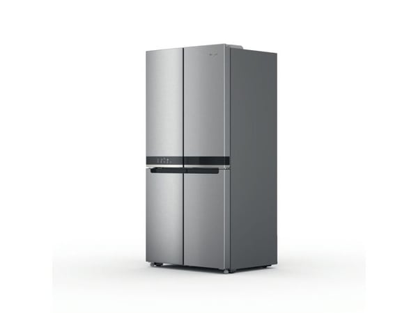 Whirlpool WQ9 U3L EF, Frittstående, Amerikansk dør, Rustfritt stål, 4 dører, Berøringskontroll, På dør