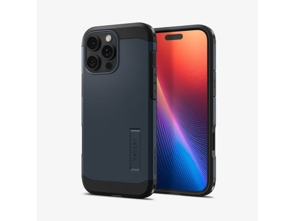 Etui Spigen Tough Armor T med MagSafe til iPhone 16 Pro Max, navy