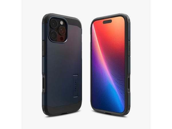 Etui Spigen Tough Armor T med MagSafe til iPhone 16 Pro Max, navy