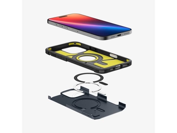 Etui Spigen Tough Armor T med MagSafe til iPhone 16 Pro Max, navy