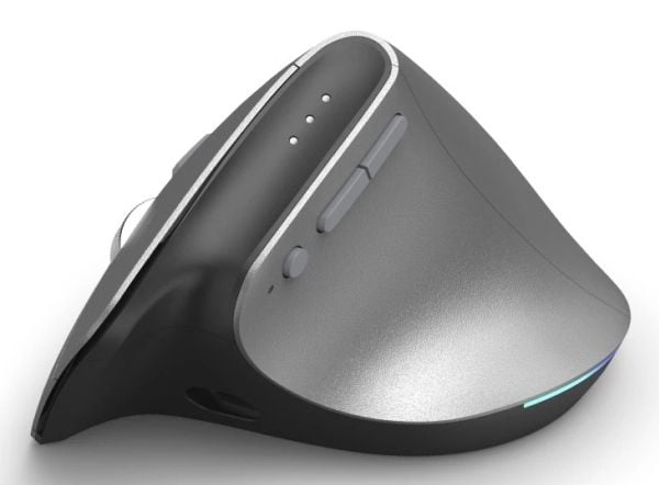 Hama EWM-700R, Høyre hendt, Vertikalt design, Optisk, RF trådløs + Bluetooth, 2400 DPI, Antrasitt
