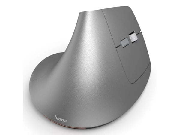 Hama EWM-700R, Høyre hendt, Vertikalt design, Optisk, RF trådløs + Bluetooth, 2400 DPI, Antrasitt
