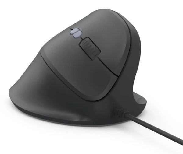 Hama ECM-500R, Oikeakätinen, Vaakasuuntainen muotoilu, Optinen, USB A-tyyppi, 1800 DPI, musta