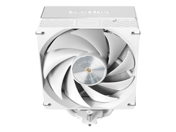 Mars Gaming MCPUX5W, Ilmanjäähdytin, 12 cm, Valkoinen