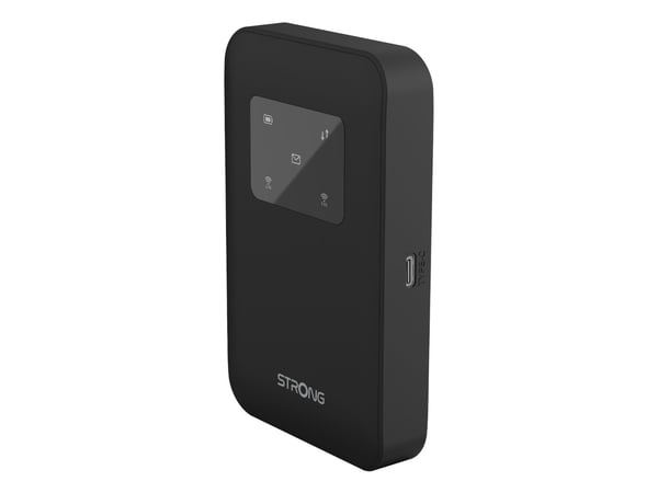 Strong 4G+ LTE MiFi Hotspot Router Wi-Fi 900, Mobilnettverksruter, Svart, Wi-Fi 5 (802.11ac), 300,867 Mbit/s, 4G, LTE
