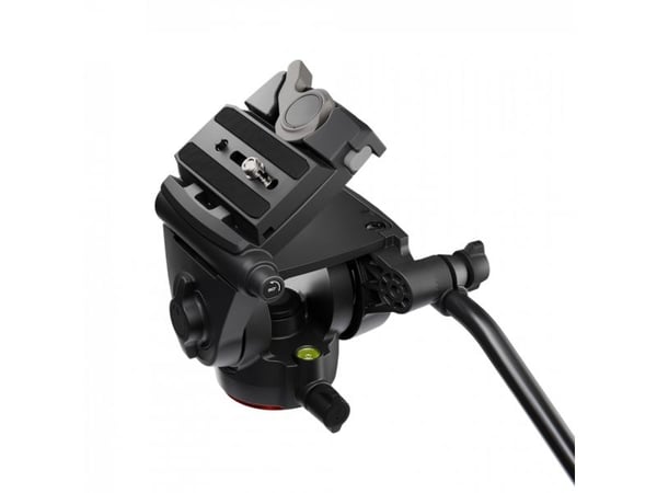 Manfrotto 500X Fluid Head, 118 mm, 1,22 kg, 6 cm