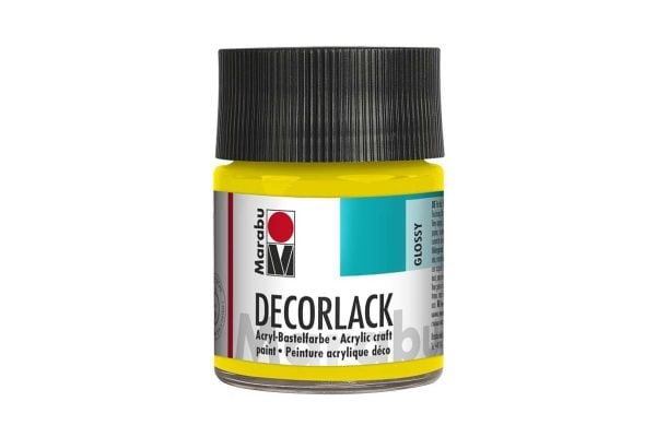 Decorlack 50 ml gul 019