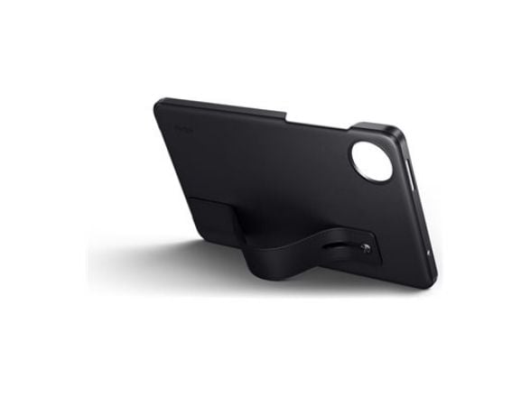 Xiaomi - Baksidedeksel for nettbrett - lær, metall, mikrofiber - svart - for Xiaomi Redmi Pad SE