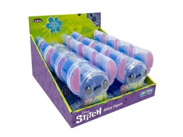 CRAZART STITCH CRA Z SLIMY SHAPED CONTAINER CDU CRAZART STITCH CRA Z SLIMY SHAPED CONTAINER CDU