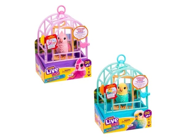 LITTLE LIVE PETS My Really Real fugl & bur