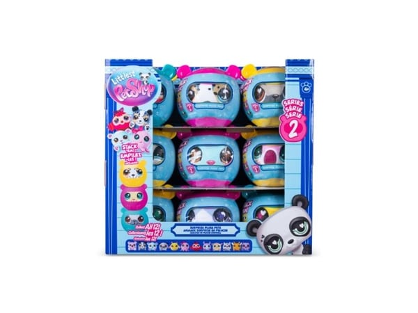 LITTLEST PET SHOP SURPRISE PLUSH PETS ASS CDU W2
