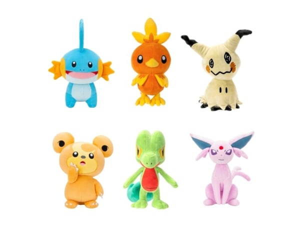 Pokemon plysch 20 cm assort. CDU