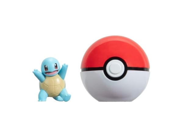 Pokemon Clip 'n Go Squirtle med Pokeball