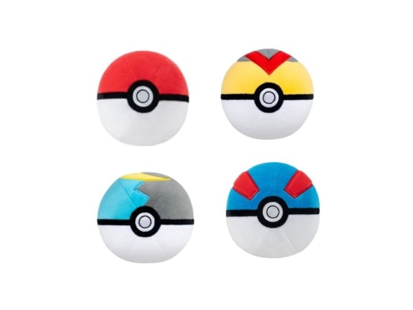 Pokemon plysj 10 cm Pokeball CDU